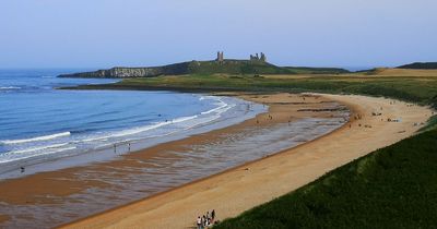 I visited the Northumberland village with a stunning bay overlooked by ruins of a majestic castle