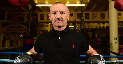 Glasgow police smash window after ex-World Champion boxer Scott Harrison crashes car into kerb