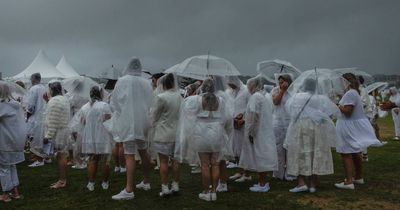 Diner en Blanc cancelled as guests don't even make it off the bus amid afternoon rainstorm