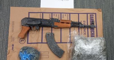 Gardai seize assault rifle and cannabis in Finglas following search operation