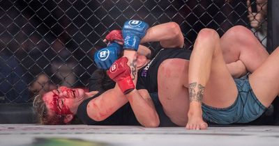 Leah McCourt busted open during gruelling fight as she suffers defeat to Cat Zingano in California