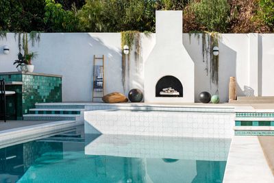 'It tricks you into thinking you're on vacation' – this interior designer's own backyard is a Mediterranean dream