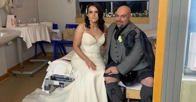 Paisley bride paralysed weeks before wedding says hospital staff 'saved my life'