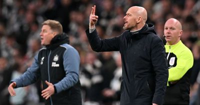 Newcastle boss Eddie Howe responds to Manchester United manager Erik ten Hag's 'annoying' claim