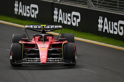 Sainz: Ferrari taking "different approach" with F1 Australian GP focus