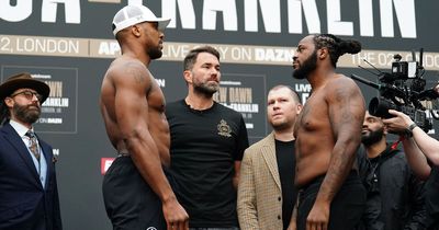 Anthony Joshua vs Jermaine Franklin live stream, TV channel and ring walk time for redemption night