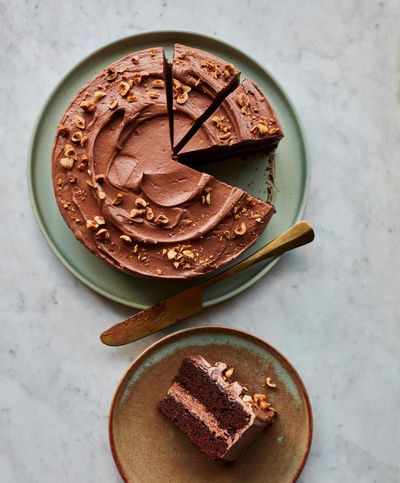 Benjamina Ebuehi’s chocolate, buttermilk and hazelnut cake – recipe