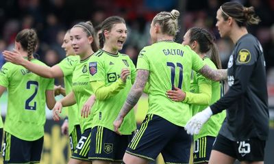 Manchester United open up WSL lead after Leah Galton punishes Brighton