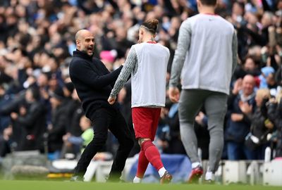 Pep Guardiola rejects accusations of goading Liverpool players with goal celebrations