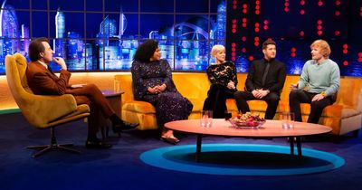 ITV's The Jonathan Ross Show: Who is on the sofa tonight alongside Ed Sheeran?