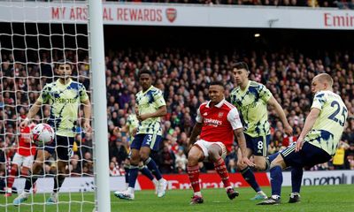 Gabriel Jesus doubles up to see off Leeds and keep Arsenal on track
