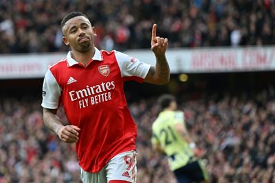Jesus double lifts 'exceptional' Arsenal eight points clear
