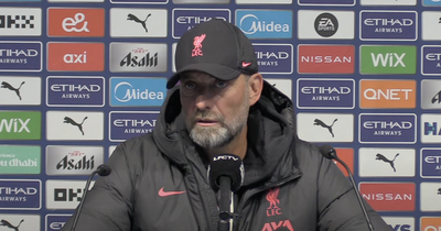 Jurgen Klopp says only four Liverpool stars played "OK" in "unacceptable" Man City defeat