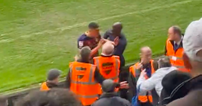 Leon Balogun in confrontation with raging QPR fans as former Rangers star responds to boo boys