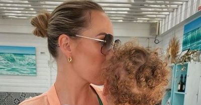 Kate Ferdinand an 'emotional wreck' after son has surgery following 'freak accident'