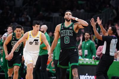 PHOTOS: Utah at Boston: Celtics play Jazz, win 122-114