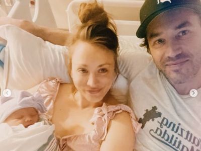 Kaley Cuoco has 1st child, a daughter, with Tom Pelphrey