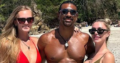 David Haye adds new girlfriend to throuple relationship a month after Una Healy left