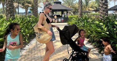 Helen Flanagan a 'supermum' as she whisks her kids on sunshine holiday for Easter