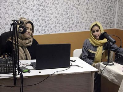 The Taliban shut down Afghanistan's only women-run radio station