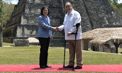 Presidents of Taiwan and Guatemala reaffirm ties amid China pressure