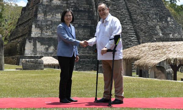 Presidents of Taiwan and Guatemala reaffirm ties amid China pressure