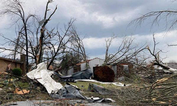 Monster storm system leaves at least 26 dead through US south and midwest