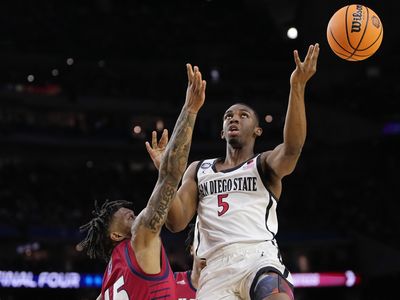 San Diego State found a last minute buzzer-beater to reach the title game