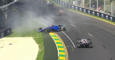 Charles Leclerc out of Australian GP as George Russell plan ruined by Alex Albon smash