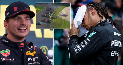 Max Verstappen beats Lewis Hamilton to Australian GP win after late five-car smash chaos