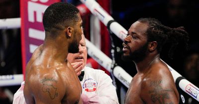Anthony Joshua explains heated altercation with Jermaine Franklin after final bell