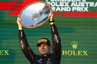 F1 Australian GP: Verstappen wins from Hamilton after late red-flag mayhem