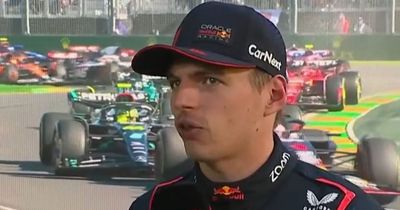 Max Verstappen fires salty comment at Lewis Hamilton after their Australian GP clash