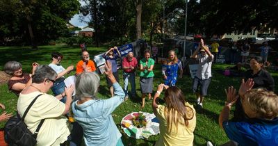 'Stop the China war drum': peace picnic in Newcastle