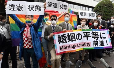 ‘It’s like we don’t exist’: Japan faces pressure to allow same-sex marriage