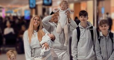 Inside Stacey Solomon's luxury family holiday in Abu Dhabi with five kids and husband Joe