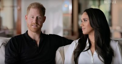 Prince Harry and Meghan walk family dog with son Archie in very cute video