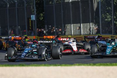 Russell questions FIA decision-making after "totally unnecessary" first red flag