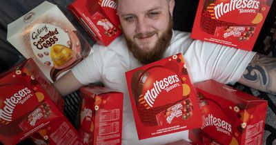 Dad forced to live on diet of Easters eggs has scoffed over 200 in 2023