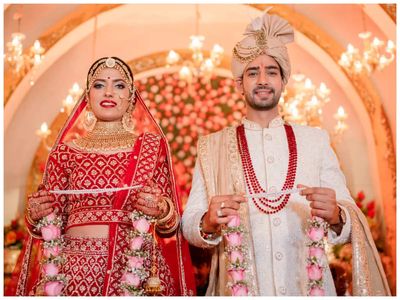 Exclusive Pics! Naveen Sharma ties the knot with Roshni Sharma in Jaipur