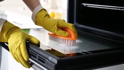 I was sick and tired of my dirty oven so I tried this homemade oven cleaner