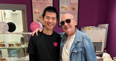 Rangers legend Gazza stops off for donuts after emotional return to Ibrox sees him close to tears