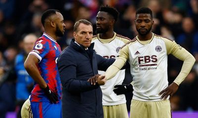 Brendan Rodgers leaves Leicester by mutual consent after Palace defeat