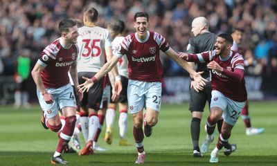 Nayef Aguerd gives West Ham vital win over Southampton to lift survival fight