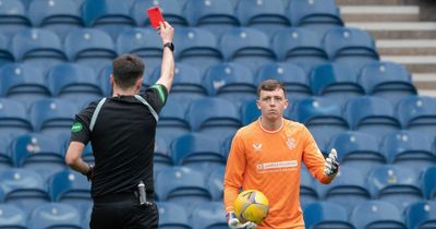 Rangers B team boss blasts 'ridiculous' Celtic red card as he mounts defence for derby collapse from 8 man side