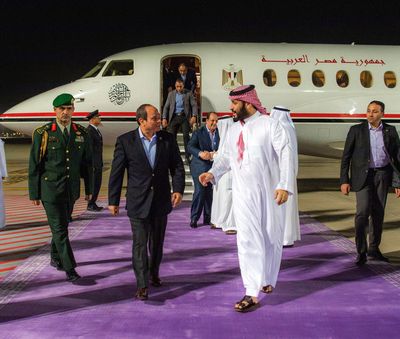 Egypt's Sisi visits Saudi Arabia amid financial pressure, regional realignment