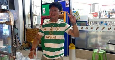 Celtic fan spots Thai street vendor wearing Hoops jersey 5,800 miles from Parkhead