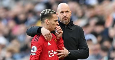 Erik ten Hag's differing reactions to two Man Utd subs vs Newcastle speaks volumes