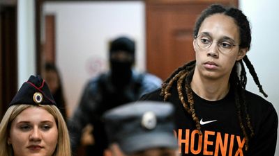Brittney Griner calls for the release of an American reporter detained in Russia