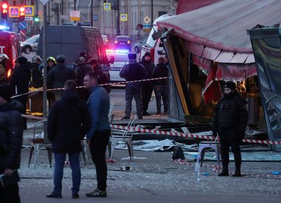 Russian military blogger killed in St Petersburg cafe blast